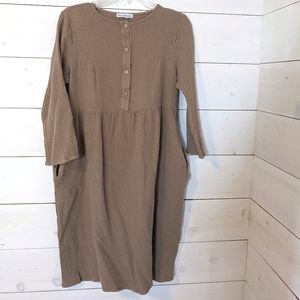 Stevie Hender Taupe Midi Dress